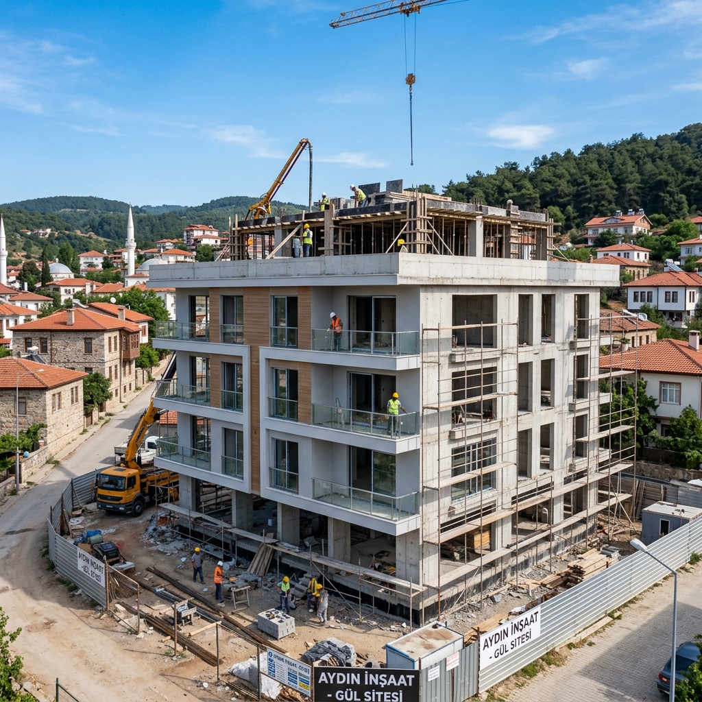 Turhal yap-sat daire projesi 2+1 3+1 BS60 Yapı