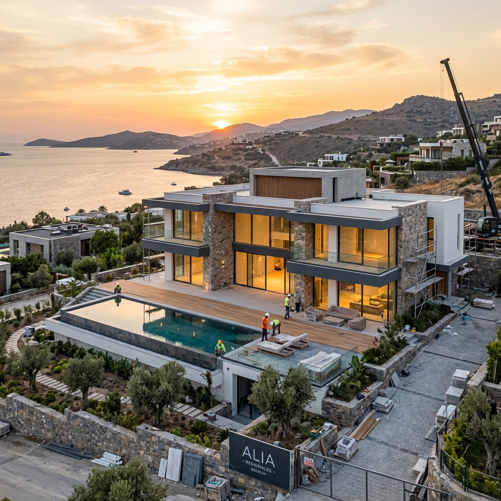 Villa inşaatı Turhal BS60 Yapı